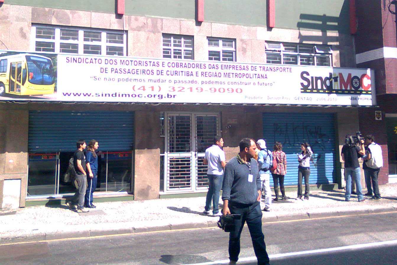 Fachada do Sindimoc antes de 2010, época da era negra em que sindicato era gerenciado pela antiga diretoria